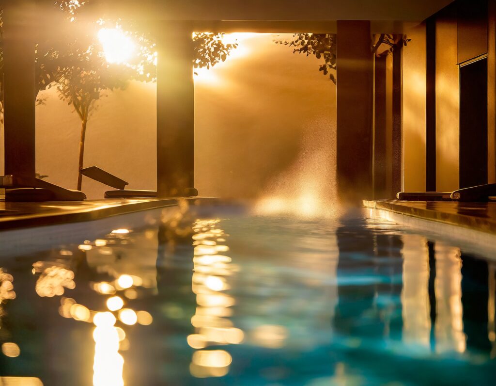 Firefly luxury spa pool Greece